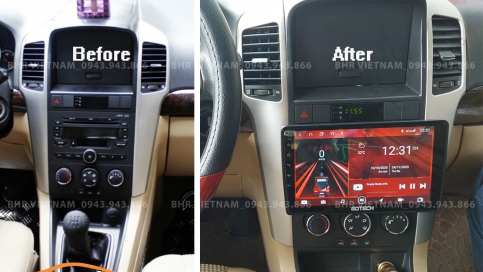 Trải nghiệm âm thanh DSP 32 kênh trên màn hình Gotech GT6 New Chevrolet Captiva 2007 - 2011